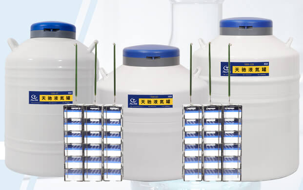 怎么往方提桶液氮罐里放細胞？