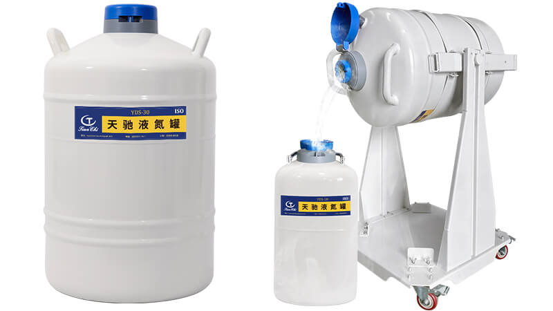 如何安全地傾倒30升液氮儲存罐內(nèi)的液氮